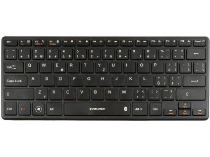 EVOLVEO bluetooth klávesnice - černá, CZ/SK (WK29B)