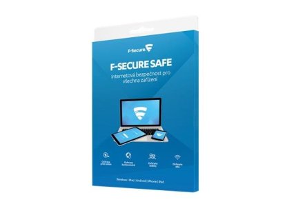 F-SECURE SAFE (3 zařízení, 1 rok) ESD