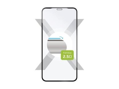 FIXED sklo APPLE iPhone XR/11, plné lepení (FIXGFA-334-BK)