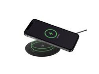 FIXED SlimPad Podložka pro rychlé bezdrátové nabíjení telefonu 15W černá (FIXSPAD-BK)