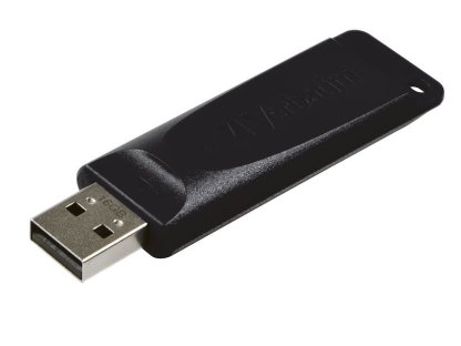Flashdisk Verbatim Store 'n' Go Slider 16 GB USB 2.0 cerná (98696)