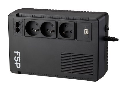 FORTRON UPS FSP ECO 800 FR, 800 VA / 480 W, USB, RJ45, line interactive (PPF4802200)