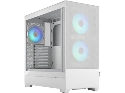 Fractal Design Pop Air RGB White TG Clear Tint/Midi Tower/Transpar./Bílá (FD-C-POR1A-01)