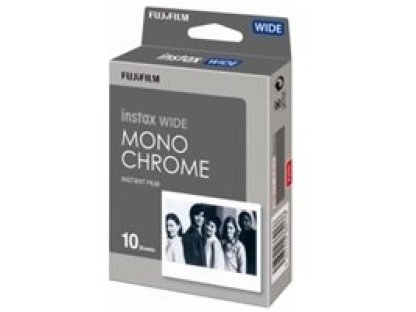 FUJIFILM Film Instax Wide Monochrome (10/Pk) (16564101)