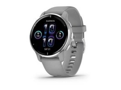GARMIN Venu 2 Plus Silver/Gray Band (010-02496-10)
