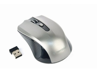 GEMBIRD bezdrátová myš MUSW-4B-04-BG, šedá (MUSW-4B-04-BG)