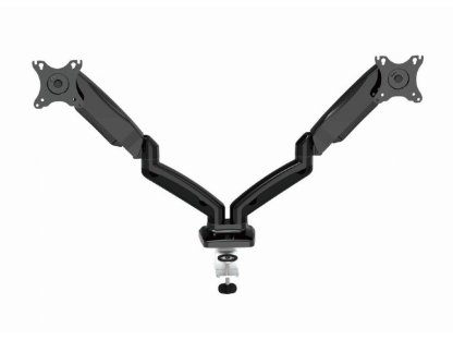 GEMBIRD dvojitý držák na monitor plyn 13-27", 7kg (MA-DA2-01)