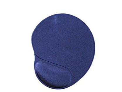 GEMBIRD Gel mouse pad with wrist support, blue (MP-GEL-B)