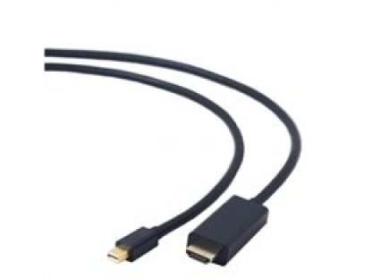GEMBIRD kabel Mini DisplayPort-HDMI, M/M, propojovací, 1,8m, černý (CC-mDP-HDMI-6)