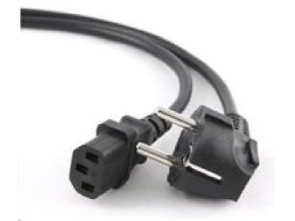 GEMBIRD kabel napájecí 230V k PC, 10m, černý (PC-186-VDE-10M)