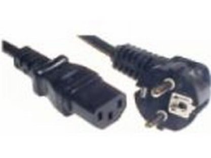 GEMBIRD kabel napájecí 230V k PC, 3m, černý (PC-186-VDE-3M)