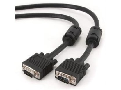 GEMBIRD kabel VGA-VGA, M/M, propojovací, 5m, černý (CC-PPVGA-5M-B)