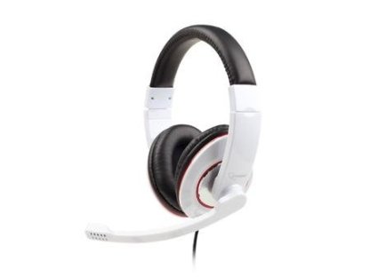 GEMBIRD MHS-001 Gaming White (MHS-001-GW)