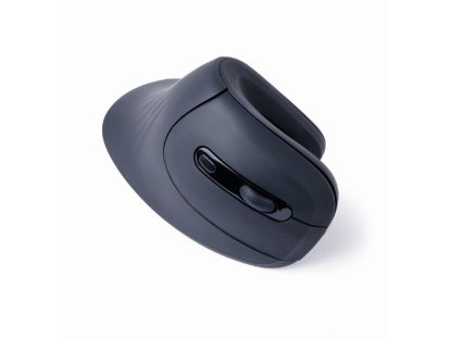 Gembird MUSW-ERGO-03 - Ergonomická/Optická/Pro praváky/1 600 DPI/Bezdrátová USB/Černá (MUSW-ERGO-03)