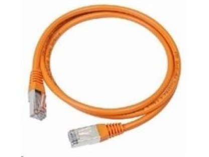 GEMBIRD patch kabel UTP, RJ45-RJ45, CAT5e, 0,5m, oranžový (PP12-0.5M/O)