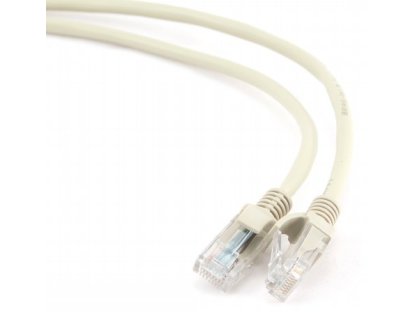GEMBIRD patch kabel UTP, RJ45-RJ45, CAT5e, 1,5m, šedý (PP12-1.5M)