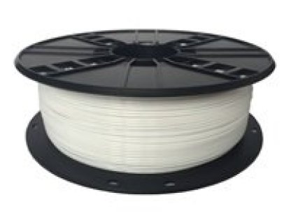 GEMBIRD Tisková struna (filament) PETG 1,75mm 1kg bílá (3DP-PETG1.75-01-W)