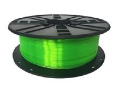 GEMBIRD Tisková struna (filament) PLA PLUS 1,75mm 1kg zelená (3DP-PLA+1.75-02-G)