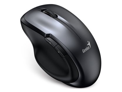 Genius 8200S - Ergonomická/Optická/Pro praváky/1 200 DPI/Bezdrátová USB/Šedá (31030029401)