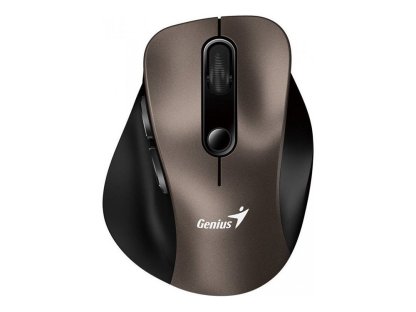 Genius Ergo 9000S - Ergonomická/Optická/Pro praváky/2 400 DPI/USB+BT/Champagne Titanium (31030038402)