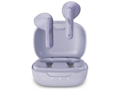 Genius HS-M905BT, Headset, bezdrátový, do uší, mikrofon, Bluetooth 5.3, USB-C, fialová (31710025401) (31710025401)