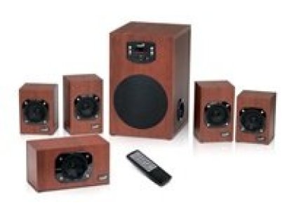 GENIUS repro dřevené SW-HF 5.1 4600 v2, Home Theater, 120W RMS, DO (31730016400)