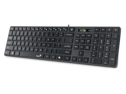 Genius SlimStar 126 klávesnice + Copilot - drátová, černá (31310017426)