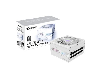 GIGABYTE 850W AORUS ELITE P850W ICE 80PLUS Platinum Retail (GP-AE850PM PG5 ICE)