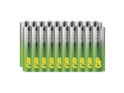 GP Alkalická baterie SUPER AA (LR6)- 20ks (1013222001)