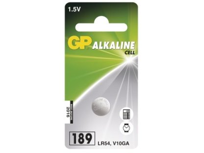 GP LR54 (GP189, 11.6 x 3.05 mm) - 1 ks (1041018911)