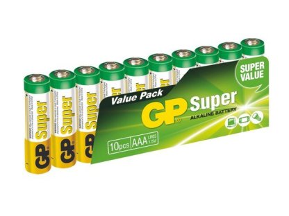 GP Super Alkaline 10ks AAA (1013100102)