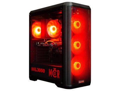 HAL3000 MCR Finale Pro 4060 / AMD Ryzen 5 7500F/ 16GB DDR5/ RTX 4060/ 1TB PCIe SSD/ WiFi/ W11 (PCHS2630)