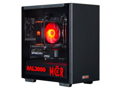 HAL3000 MCR Finale Pro / AMD Ryzen 5 7600/ 32GB/ RTX 5070/ 1TB PCIe SSD/ WiFi/ W11 (PCHS2725)