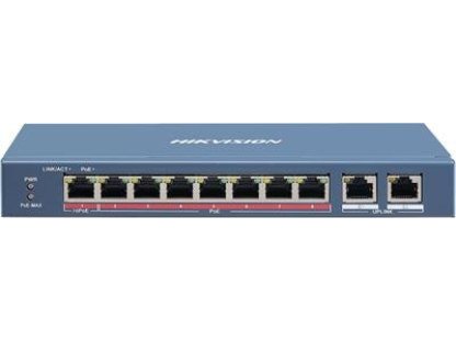 HIKVISION DS-3E1310HP-EI PoE Smart managed switch, 8x PoE, 110W