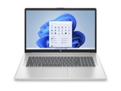 HP 17 cn4007nc - 17,3" 1920x1080 FHD, Core 7-150U, 16GB RAM, 512SSD, Intel Iris Xe, W10 Home, stříbrný (9W4H5EA#BCM)