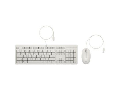 HP 225 USB klávesnice a myš - bílá (86J24AA)