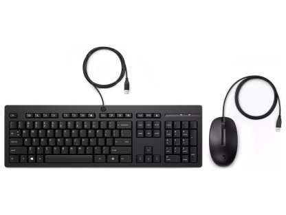 HP 225 Wired Mouse and Keyboard CZ/SK/ENG (286J4AA#BCM)