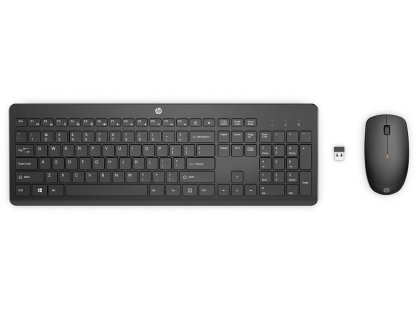 HP 230 - bezdrátový set klávesnice s myší, černá, USB, CZ/SK (18H24AA#BCM)