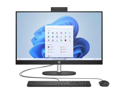HP 27/27-cr0000nc - 27", R3-7320U, 8GB RAM, 512GB SSD, AMD int, Windows 11 Home, Black (8E9Z6EA#BCM	)