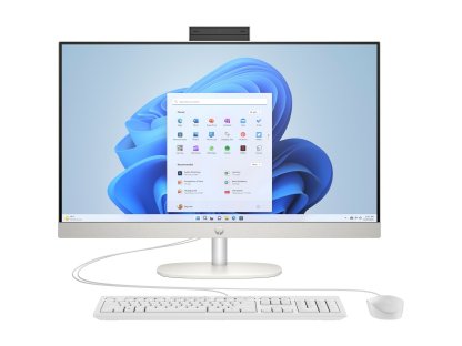 HP 27/27-cr0001nc - 27", R5-7520U, 16GB RAM, 512GB SSD, AMD int, Windows 11 Home, White (8E4V0EA#BCM)