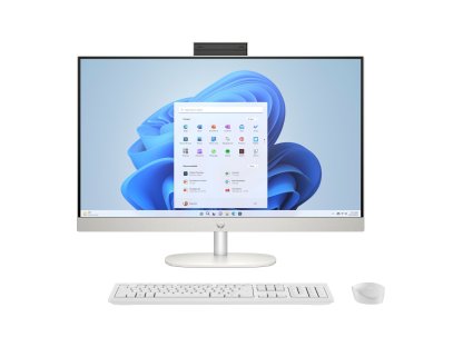 HP 27-cr1006nc AiO 27" FHD,matný/ Ultra 5-125U/ 16GB DDR5/ 1TB SSD/ Intel® Graphics/ W11H/ kbd+myš/ bílý (B22DHEA#BCM)