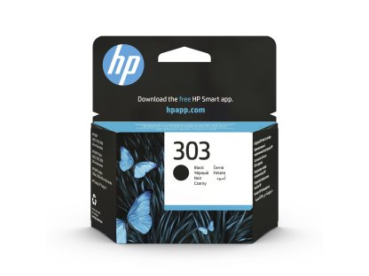 HP 303 černá originální Ink Cartridge (T6N02AE)
