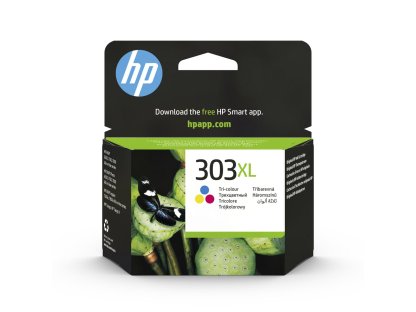 HP 303 tříbarevná inkoustová náplň (T6N03AE#UUQ)