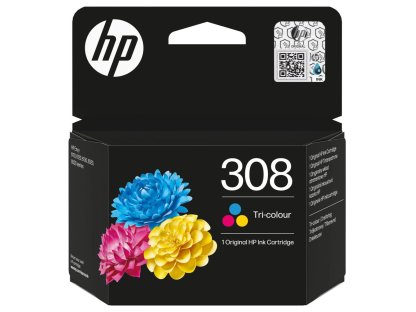 HP 308 ink. náplň tříbarevná (7FP20UE)
