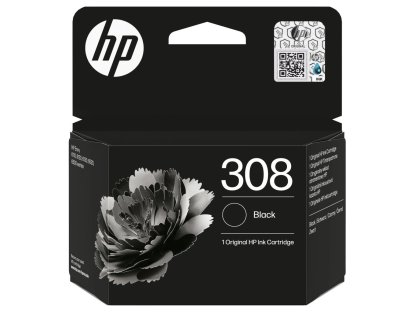 HP 308 inkoustová kazeta černá (7FP21UE)