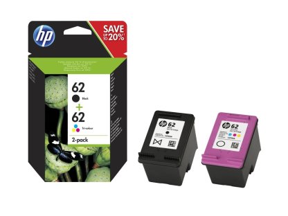 HP 62 (N9J71AE) inkoustová kazeta černá + barevná (N9J71AE)