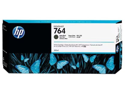 HP 764 ink. náplň Matte Black (C1Q16A)
