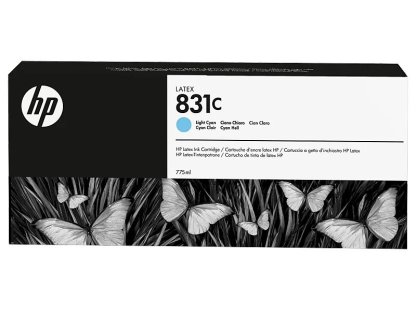 HP 831C ink. latex, 775 ml - světle azurová (CZ698A)