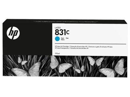 HP 831C inkoustová náplň azurová (CZ695A)