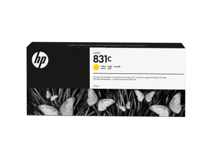 HP 831C inkoustová náplň žlutá (CZ697A)
